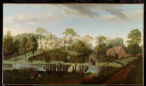 Vue de Chiswick House depuis le sud-ouest