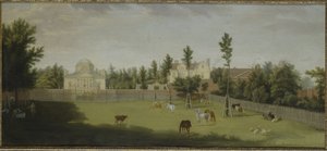 Vue de la nouvelle villa, de l