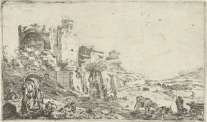 Ruines du temple de Vénus et de Rome