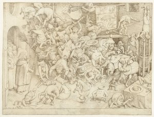 Chute du magicien Hermogène - Pieter Bruegel (I)