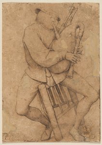 Le joueur de cornemuse - Pieter Bruegel the Elder