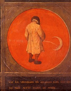 Quoi que je fasse, je ne regrette pas, je continue à pisser contre la lune, vers 1558-1560