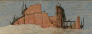 Détail de la Grande Tour de Babel à Vienne