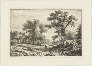 Paysage avec cavalier (Waterlandschappen)