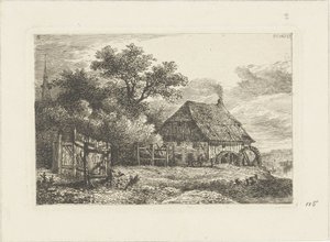 Paysage avec moulin à eau - Pieter Casper Christ