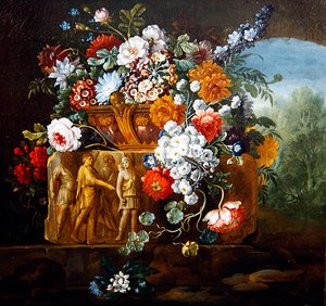 Roses, Pivoines, Marguerites et autres Fleurs - Pieter Casteels