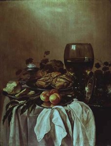 Nature morte avec un crabe