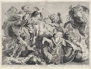 Chasse aux lions - Pieter Claesz. Soutman
