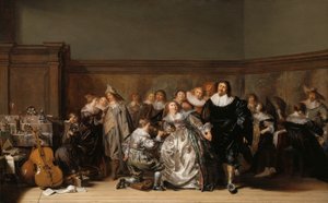 Une compagnie élégante, 1632