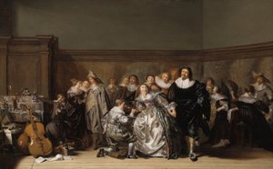 Une compagnie élégante, 1632