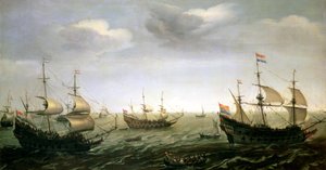 Flotte de Houtman - Pieter Cornelisz. Verbeeck