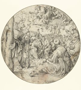 Pierre provoque la chute de Simon le Magicien