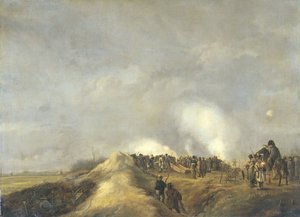 Le bombardement de Naarden, avril 1814