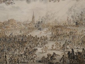 Le départ de Charles II de Scheveningen - Pieter Hendricksz Schut