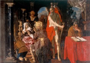 Allégorie de la vieillesse. Le Temps et le Savant