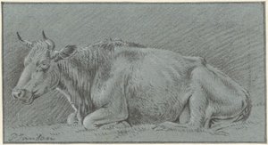 Vache allongée - Pieter Janson