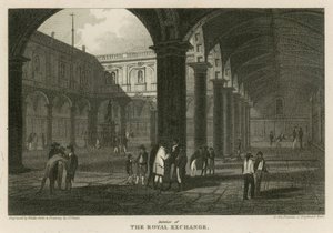 Intérieur de la Bourse Royale, Londres
