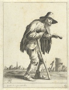 Mendiant lépreux (Mendiants et paysans)