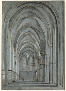 Ambulatoire sud de Sint Bavokerk, Haarlem - Pieter Jansz Saenredam