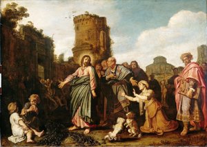 Le Christ et la Femme de Canaan (Matthieu 15:21-21; Marc 7:24-30)