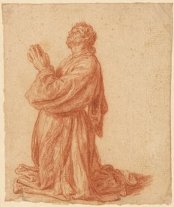 Studie eines knienden Mannes - Pieter Lastman