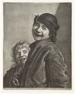 Deux garçons riant