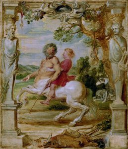 Achille éduqué par le centaure Chiron, 1630-1635 - Peter Paul Rubens