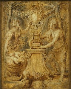 Couverture de Matthiae Casimiri Sarbievii. Lyricorum Libri IV par Maciej Kazimierz Sarbiewski, 1632 - Pieter Paul Rubens