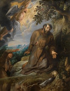 Saint François recevant les stigmates - Pieter Paul Rubens