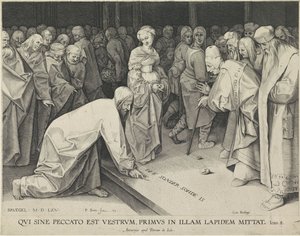 Christ et la femme adultère