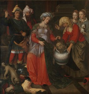 Tomyris recevant la tête de Cyrus, 1610