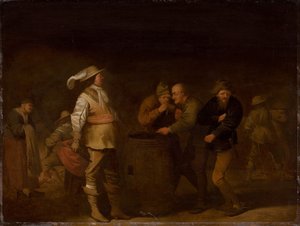 La reddition du butin de guerre, vers 1635 - Pieter Quast