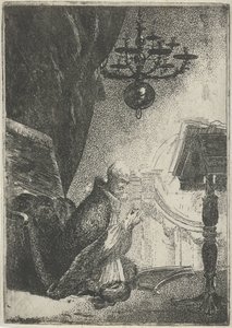 David en prière