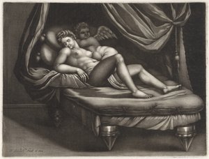Cupido en Psyche - Pieter Schenk (I)