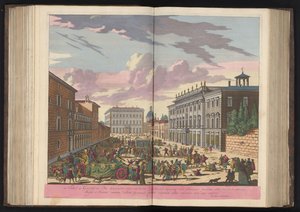 Festivités dans la rue à Rome