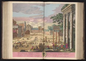 Forum Romanum à Rome - Pieter Schenk (I)