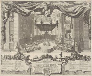 Vue de la basilique Saint-Pierre - Pieter Schenk (I)