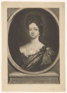 Portrait de Susanna Sibylla Reichardt - Pieter Schenk (I)