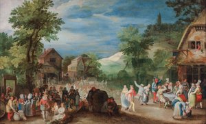 Une foire de village