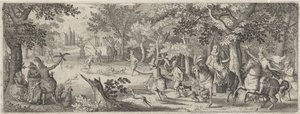 Chasse au héron