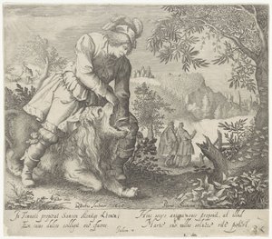 Samson et le lion