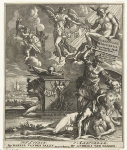 Titelpagina voor: Europische Mercurius Veertiende Stuk Eerste Deel, 1703 - Pieter Sluyter