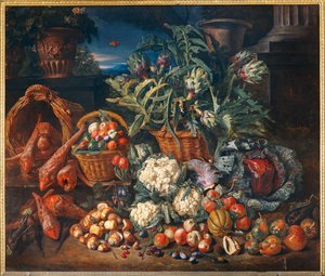 Nature morte : legumes et fruits - Still-life : Légumes et fruits ... - Pieter Snyers