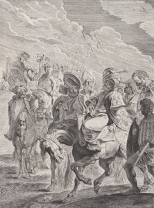 Un prince turc à cheval, vers 1620-25 - Pieter Soutman