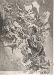 La Chute des damnés, 1642 - Pieter Soutman