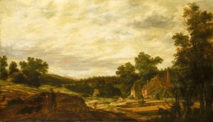 Paysage vallonné