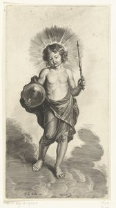 Enfant Jésus avec globe et sceptre