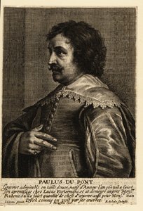 Portrait de Paulus Pontius, graveur et peintre flamand