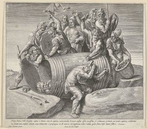 La constance de Marcus Atilius Regulus - Pieter de Jode (I)