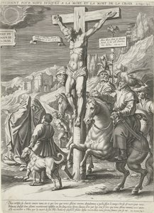 Crucifixion du Christ, partie droite - Pieter de Jode (I)